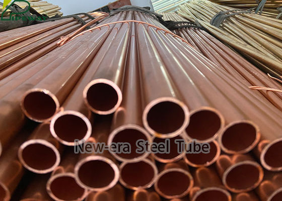 Penukar Panas C23000 ASTM B135 Pipa Kuningan Kecil